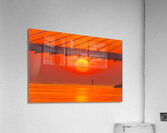 Indian Cut Sunrise Acrylic Print