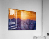 Badlands Sunrise Acrylic Print