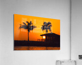 Aruba Sunset Acrylic Print