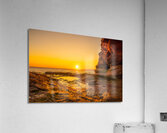 Burntcoat Head Sunset Acrylic Print