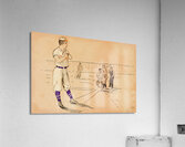 early 1900s clemson tigers baseball art  Acrylic Print