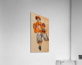 early 1900s clemson football art remix Acrylic Print