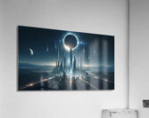 Encompassing Eclipse  Acrylic Print