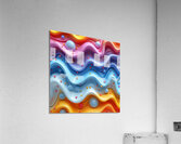 Abstract Radiance Acrylic Print