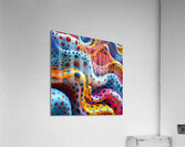 Organic Abstract Acrylic Print