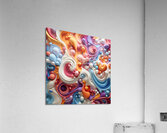 Abstract Impression Acrylic Print