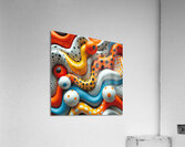 Abstract Formation Acrylic Print