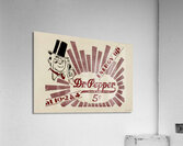 Energy Up Dr. Pepper Vintage Ad Acrylic Print
