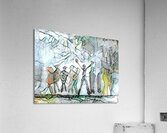 Unity in Motion: The Strength of Togetherness Acrylic Print