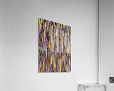 Abstract Watercolor Splash Waves Lines 8 Acrylic Print