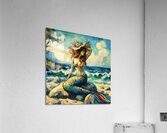 Nu Expressionism Acrylic Print