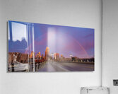 City Rainbow Arch Acrylic Print