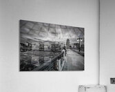 Stormy City Acrylic Print