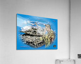 art soldier tefilin tank BB Acrylic Print
