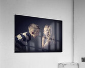 portrait of children shouting and arguing Acrylic Print