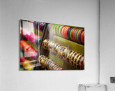 artistic coloured bracelets Acrylic Print