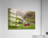 faroe island isolated buildings  Acrylic Print