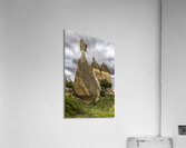 rock formations within the love valley  Acrylic Print