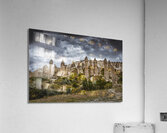 rock formations in the love valley in cappadocia.  Acrylic Print