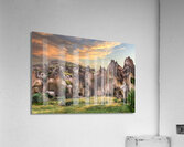 caves and rock formations in the zelve valley cappadocia  Acrylic Print