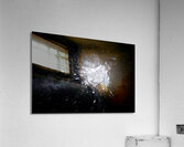 glass that shatters  Acrylic Print