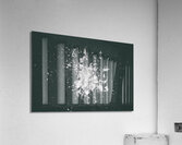 glass explosion on a dark background. Acrylic Print