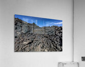 volcanic rocks on mount etna  Acrylic Print
