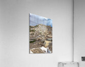 view of the city of Modica Acrylic Print