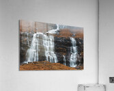 small waterfalls on the Faroe Islands. Acrylic Print