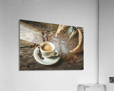 coffee background Acrylic Print