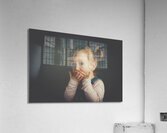 studio child portrait Acrylic Print