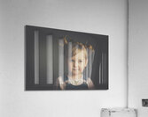 studio child portrait Acrylic Print