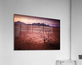 wadi rum at sunset Acrylic Print