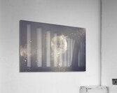 explosion of glass sfere Acrylic Print