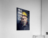 portrait of labor Acrylic Print