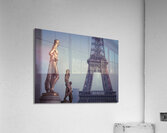 Palais de Chaillot and Eiffel Tower Acrylic Print