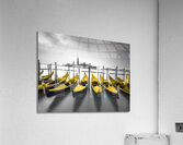 Gondolas in Canal Acrylic Print