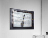 Old Cookery Book Acrylic Print