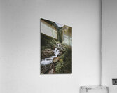 saent waterfall in trentino alto adige Acrylic Print