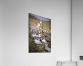 water fall in faroe islands Acrylic Print