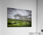 rainy day in faroe  Acrylic Print