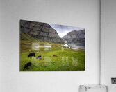 church in saksun Acrylic Print