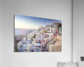 oia santorini greece Acrylic Print