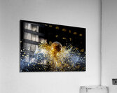 real explosion background Acrylic Print