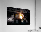 explosion of bulb Acrylic Print