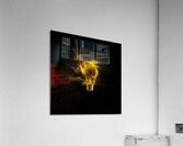 bulb glass explosion Acrylic Print