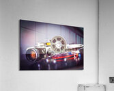 8mm film movie Acrylic Print