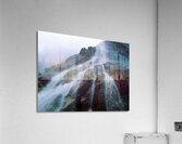 Rocky Waterfalls Acrylic Print
