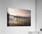 Mystical Foggy Lake Morning Acrylic Print