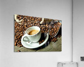 espresso and coffee grain Acrylic Print
